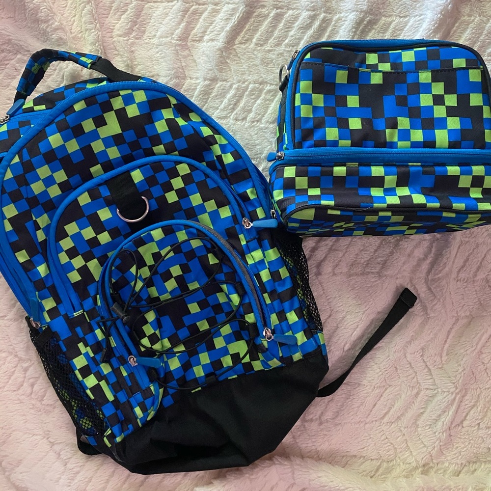 Pottery Barn Backpack and Lunchbox